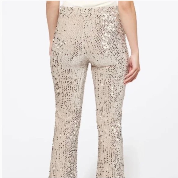Sanctuary Kicker Flare Sequin Pant - Picture 3 of 8